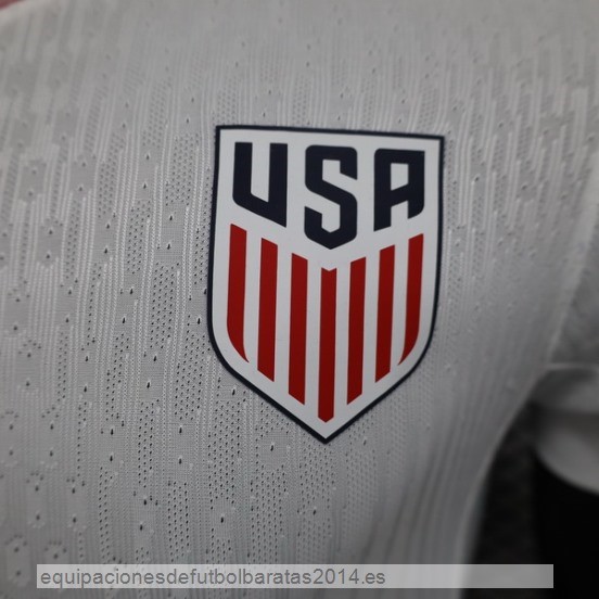Nuevo 1ª Jugadores Camiseta Estados Unidos 2024 Blanco Baratas